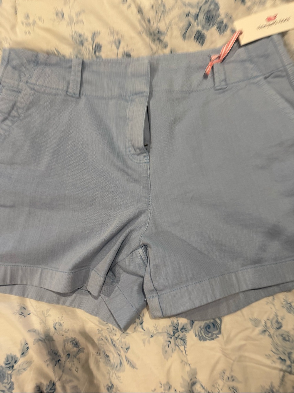 NWT Vineyard Vines Shorts Women’s Herringbone 3.5 ED in Jake Blue Color Size 10 - Picture 2 of 10